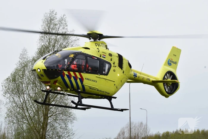 Traumahelikopter ingezet voor spoedmelding