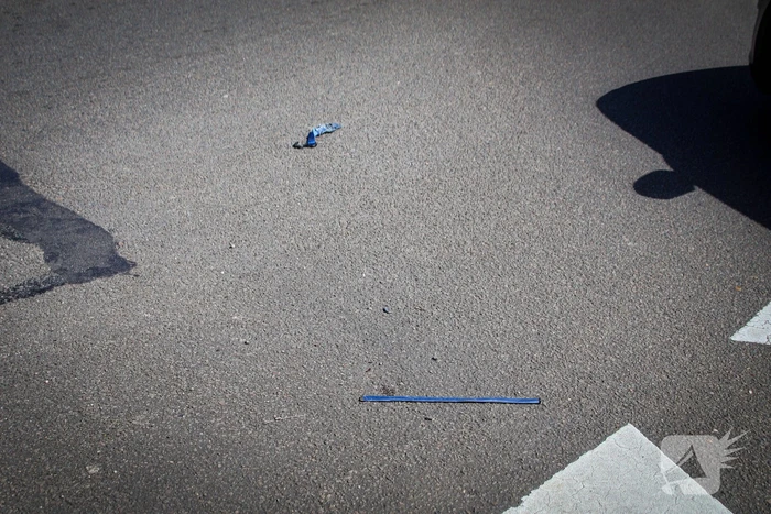 Ongeval tussen auto en motorscooter