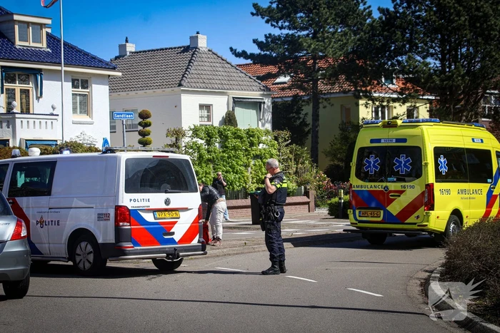 Ongeval tussen auto en motorscooter