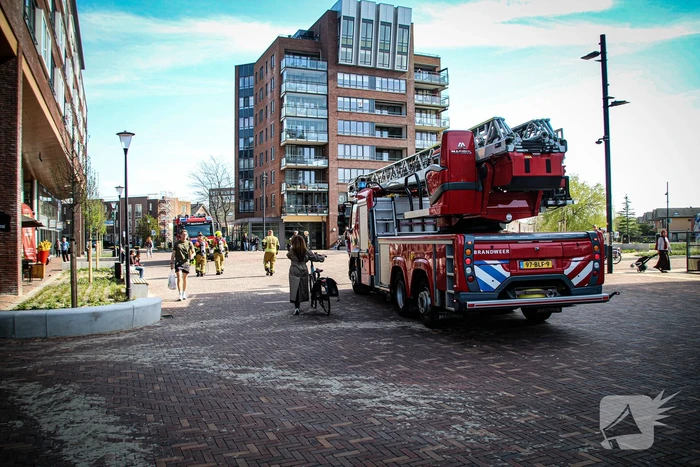 Brand in supermarkt veroorzaakt rookontwikkeling