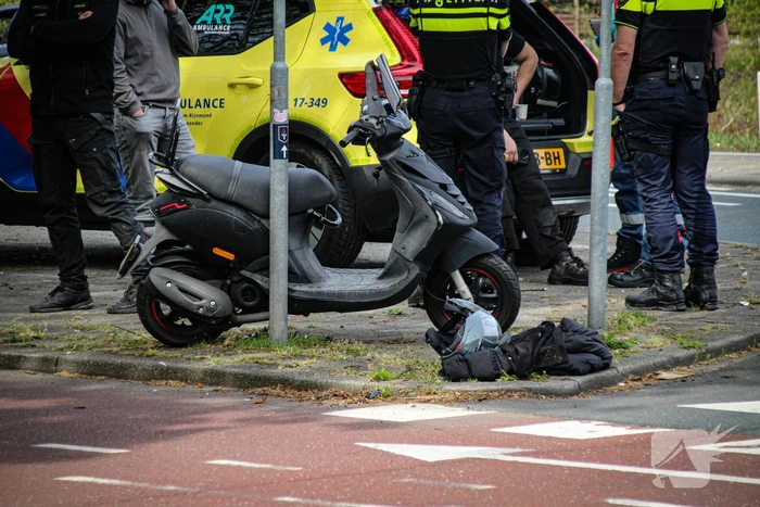 Ongeval tussen scooterrijder en automobilist