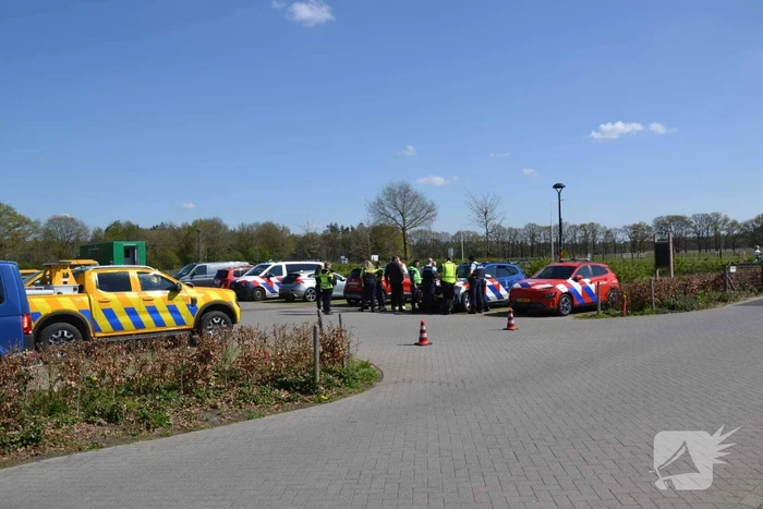 Heidebrand op terrein van Defensie