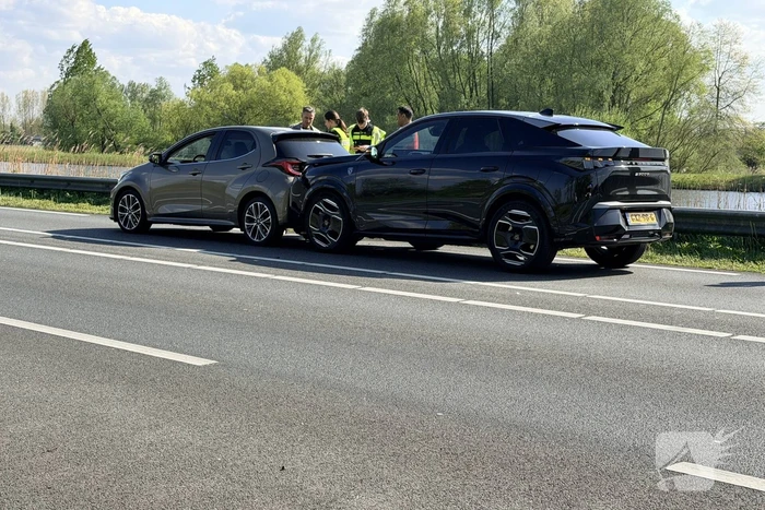 Kopstaart aanrijding leidt tot gewonde