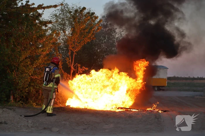 brand waterviolier lelystad