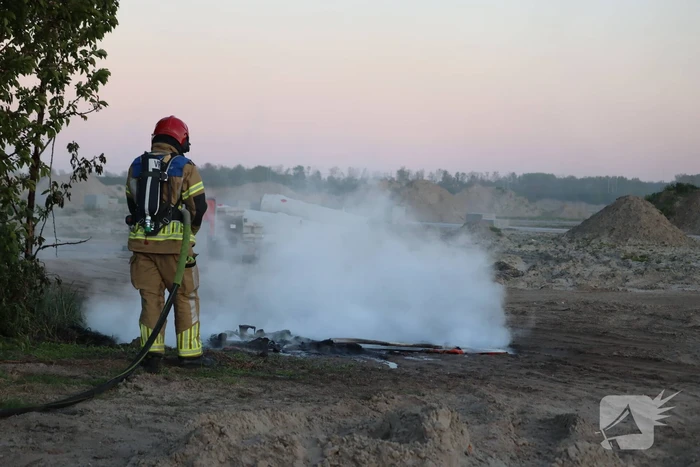Buitenbrandje snel geblust