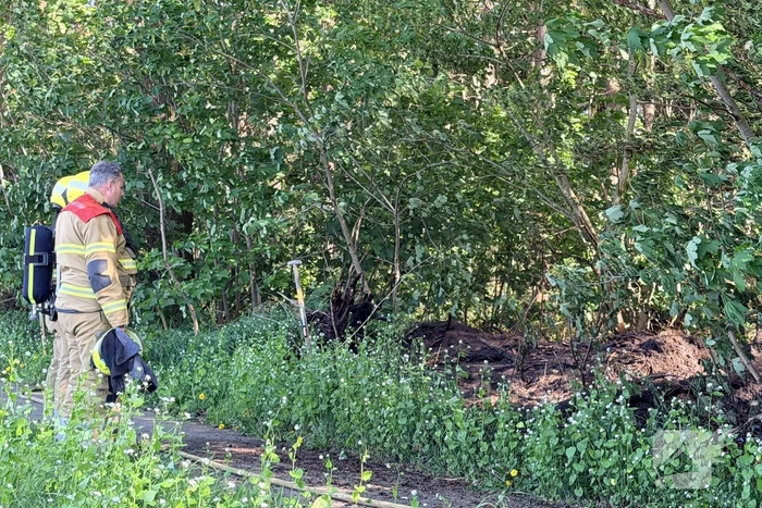 Brand in bosgebied vergt inzet van hulpdiensten