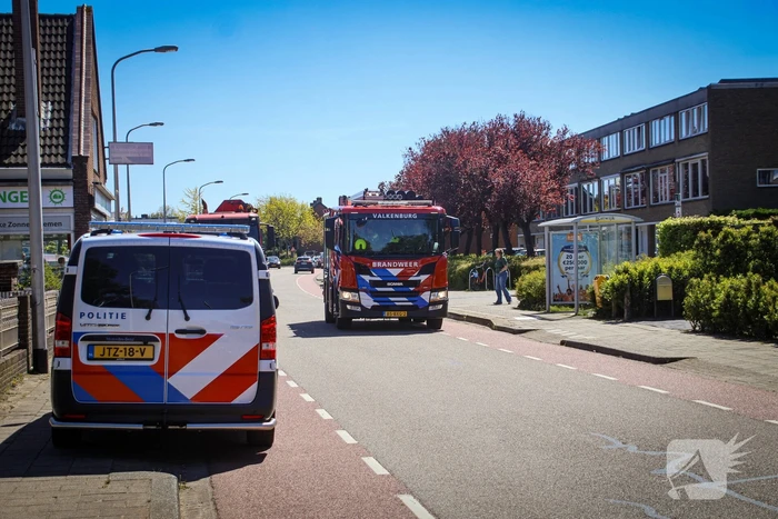 Kozijn vat vlam tijdens werkzaamheden