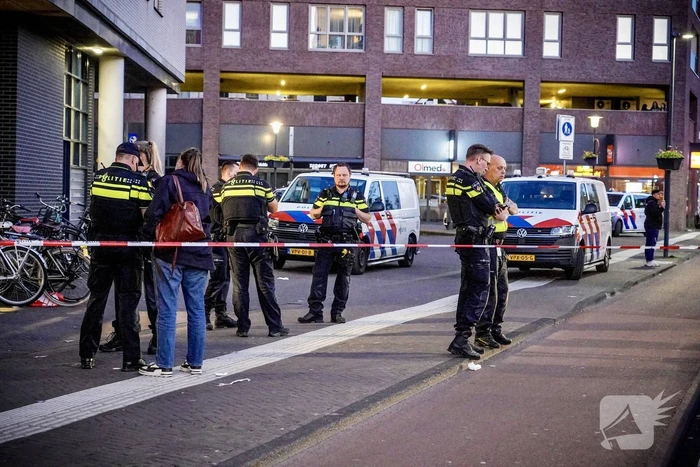Winkel beschadigd bij schietpartij