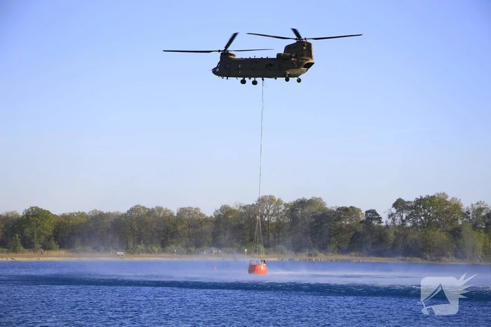 Heidebrand op oefenterrein Defensie snel opgeschaald