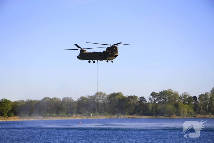Heidebrand op oefenterrein Defensie snel opgeschaald