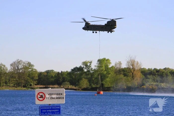 Heidebrand op oefenterrein Defensie snel opgeschaald