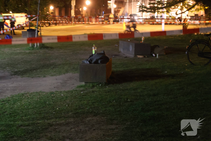 Politie houdt persoon aan na steekpartij