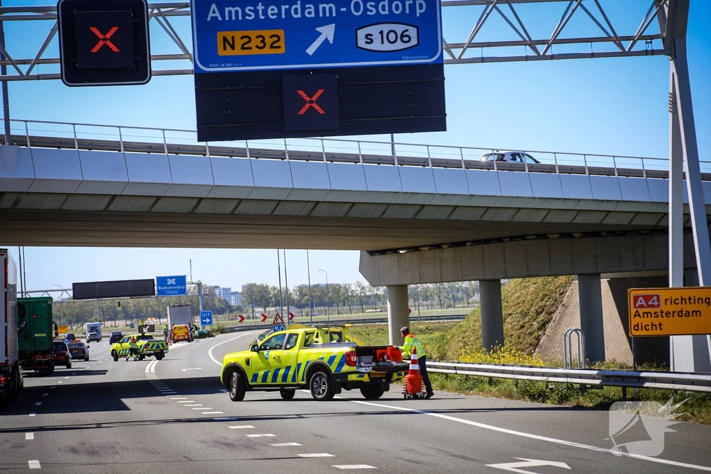 Rijksweg A9 L 36,8 112 melding Lijnden 