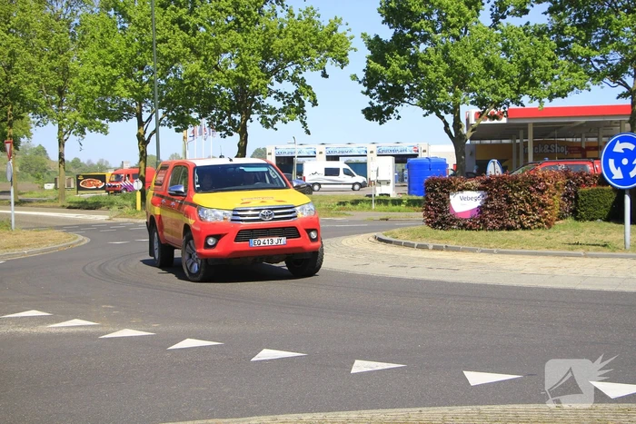 Duitse brandweer ondersteunt bij grote heidebrand
