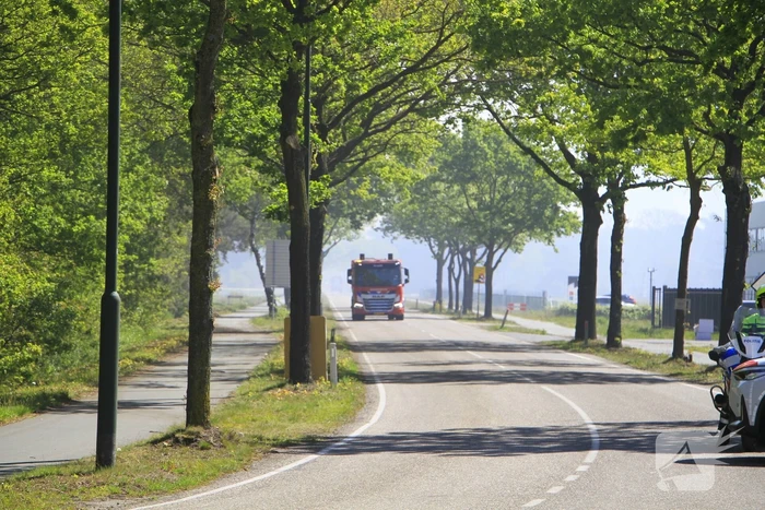 Duitse brandweer ondersteunt bij grote heidebrand