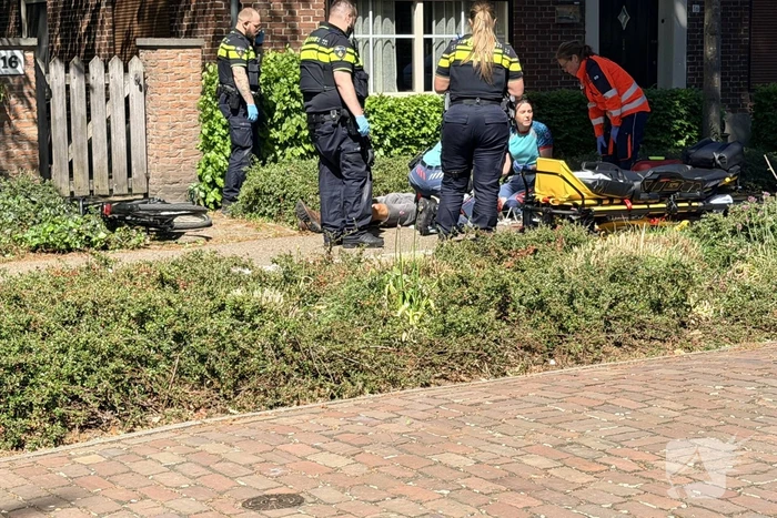Fietser zwaargewond na val