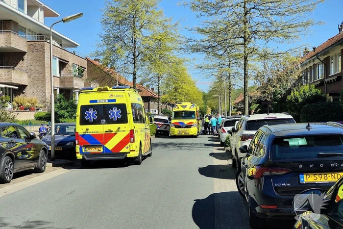 Scooterrijder ernstig gewond na valpartij