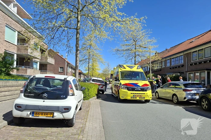 Scooterrijder ernstig gewond na valpartij
