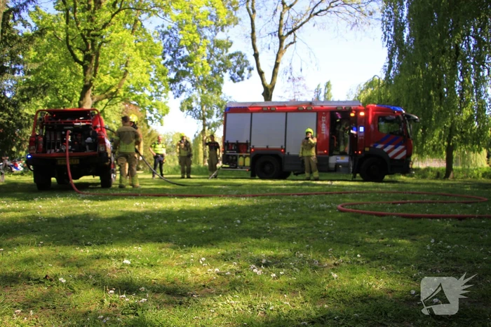 Buitenbrand in Weert snel onder controle