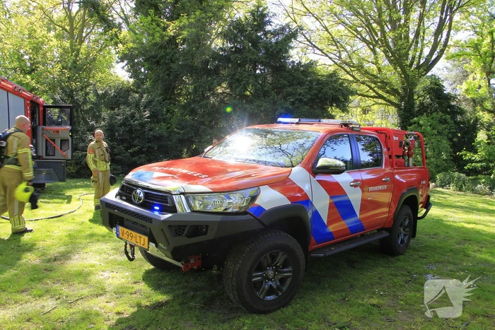 Buitenbrand in Weert snel onder controle