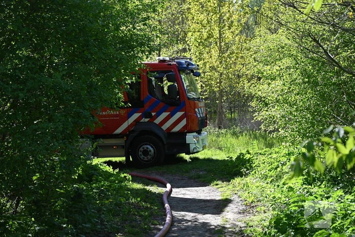 Bosbrand beperkt gebleven door snelle actie