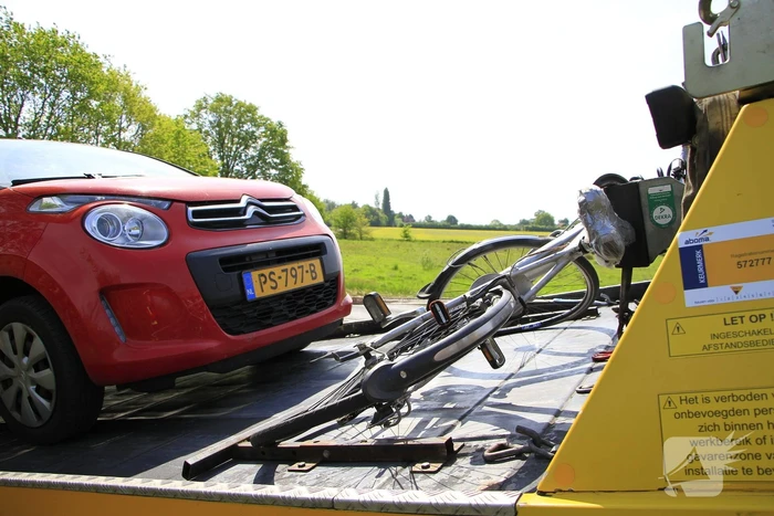 Fietser aangereden tijdens het oversteken