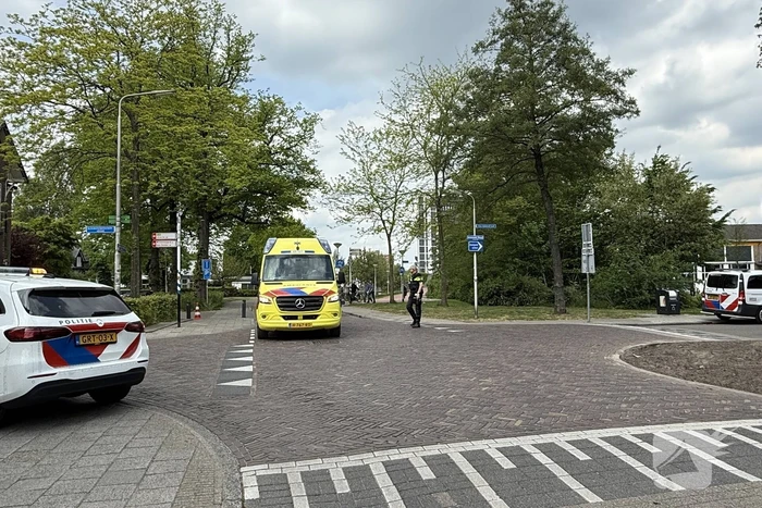Oudere vrouw gewond bij aanrijding met fiets