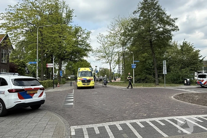 Oudere vrouw gewond bij aanrijding met fiets