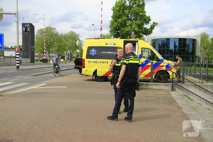 Voetganger aangereden door pick-up truck