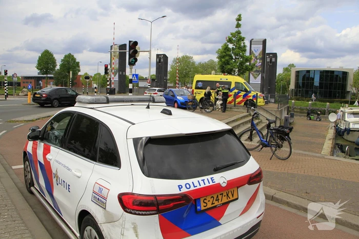 Voetganger aangereden door pick-up truck