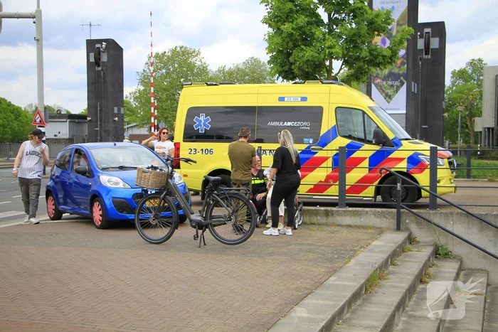 Voetganger aangereden door pick-up truck