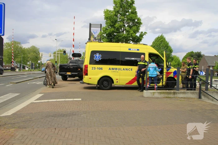 Voetganger aangereden door pick-up truck