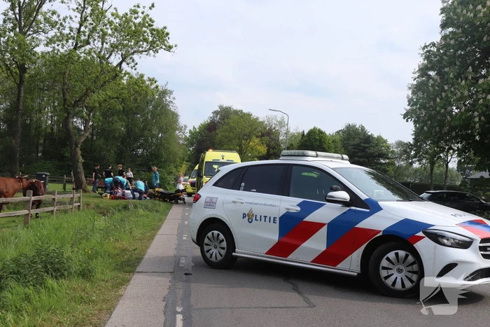 Motorrijder ernstig gewond bij ongeval, traumateam ingezet