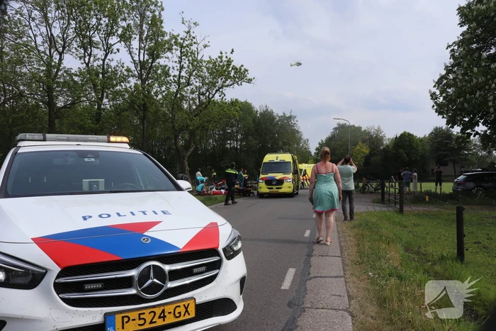 Motorrijder ernstig gewond bij ongeval, traumateam ingezet