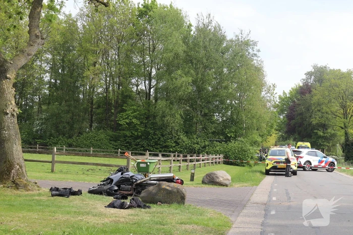 Motorrijder ernstig gewond bij ongeval, traumateam ingezet