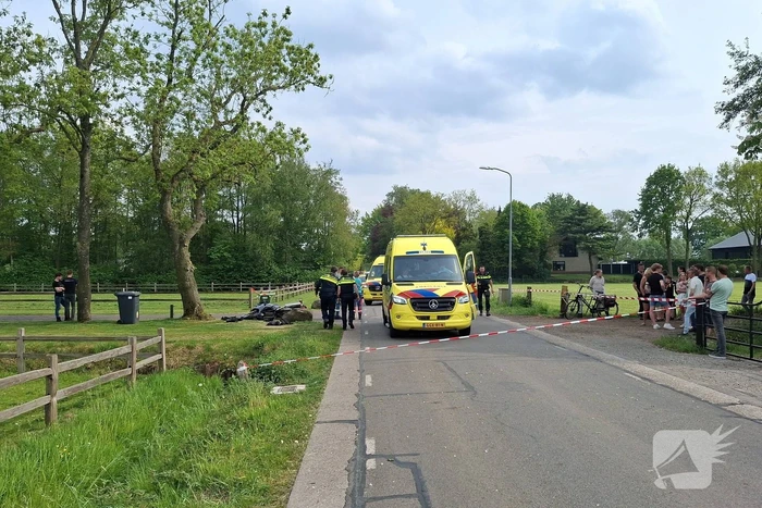 Motorrijder ernstig gewond bij ongeval, traumateam ingezet