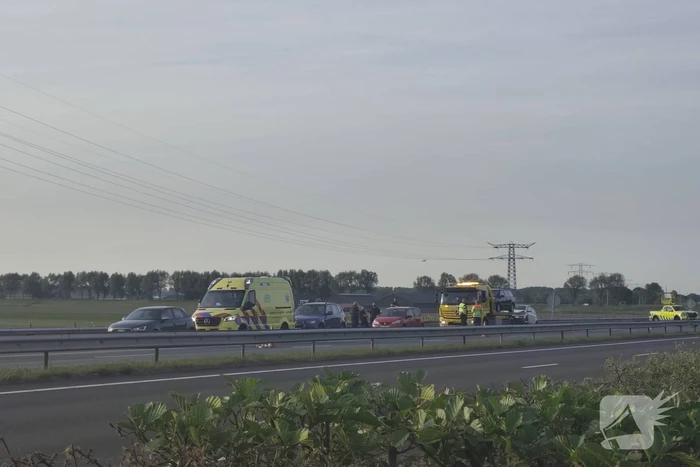 Meerdere voertuigen betrokken bij ongevallen op snelweg