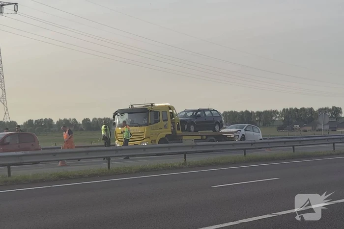 Meerdere voertuigen betrokken bij ongevallen op snelweg