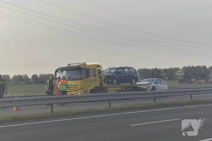 Meerdere voertuigen betrokken bij ongevallen op snelweg