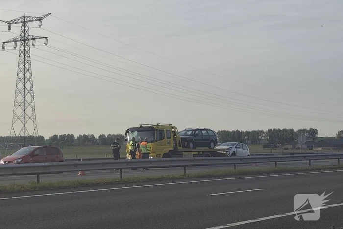 Meerdere voertuigen betrokken bij ongevallen op snelweg