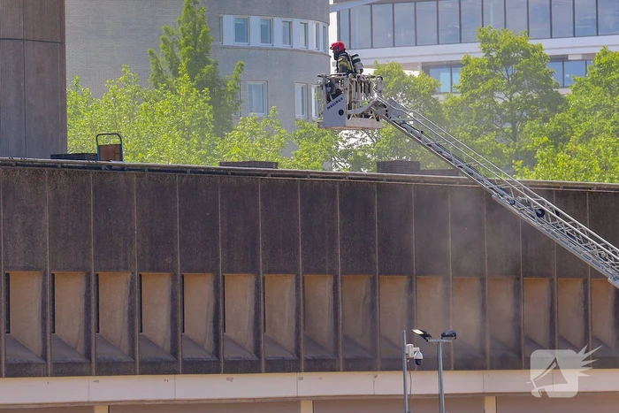 Brand in kantoorgebouw snel geblust