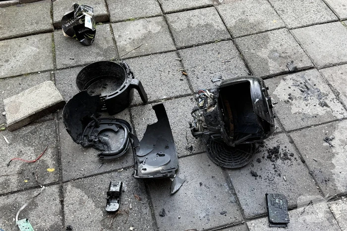 Airfryer vliegt in brand in woning