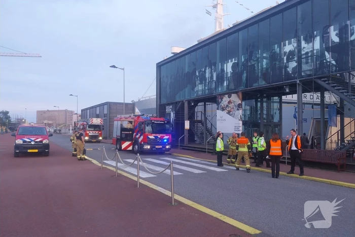 Sprinklerinstallatie activeert bij brand