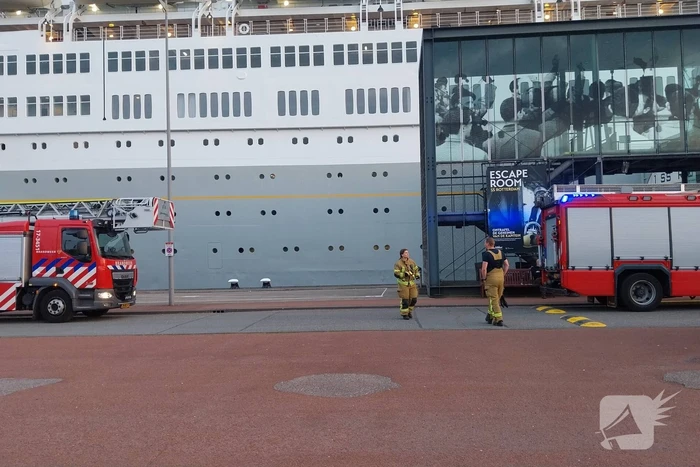 Sprinklerinstallatie activeert bij brand