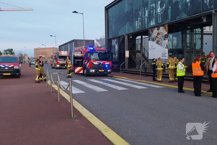 Sprinklerinstallatie activeert bij brand