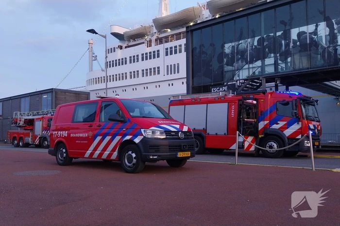 Sprinklerinstallatie activeert bij brand