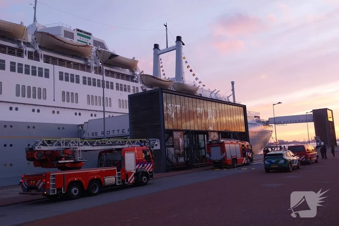 Sprinklerinstallatie activeert bij brand
