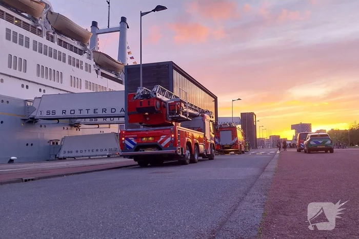 Sprinklerinstallatie activeert bij brand