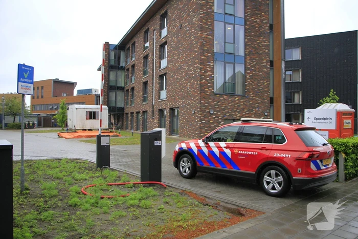 Brandweer met spoed naar ziekenhuis voor incident