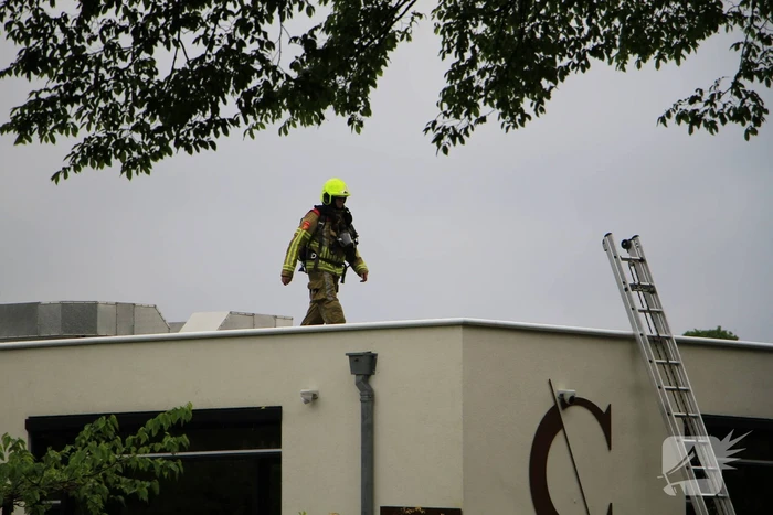 Brand in plafond zorgt voor onrust in kliniek